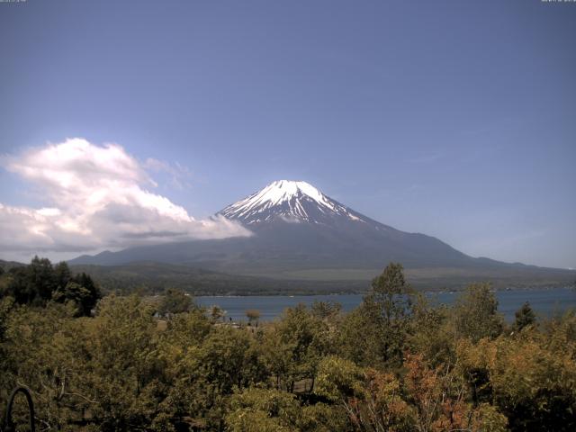 山中湖からの富士山