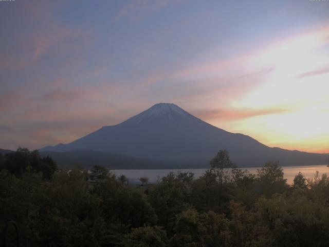 山中湖からの富士山