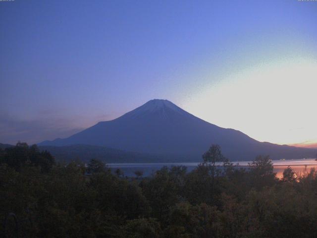 山中湖からの富士山