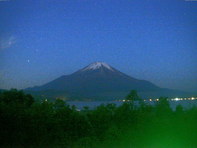 山中湖からの富士山