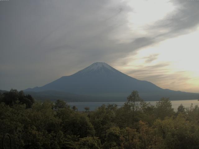 山中湖からの富士山