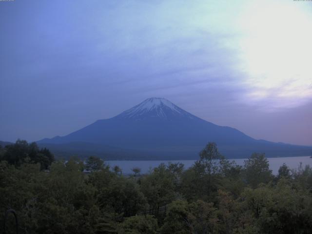 山中湖からの富士山