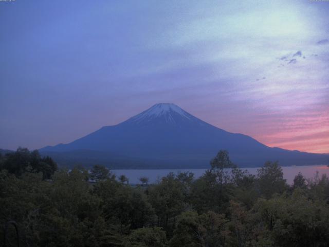 山中湖からの富士山