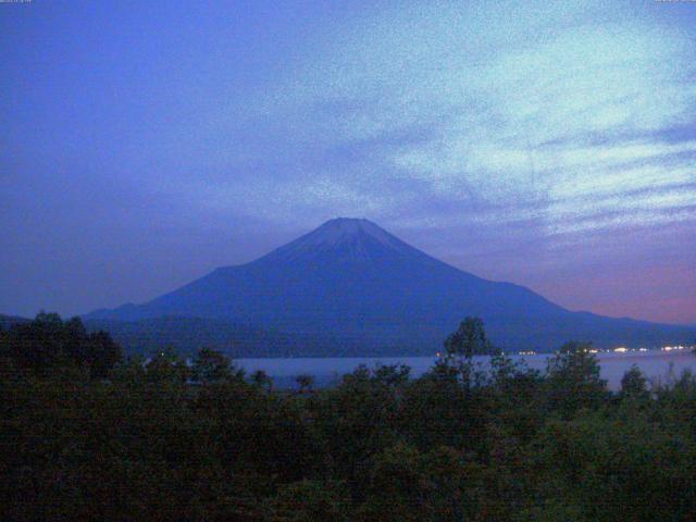 山中湖からの富士山