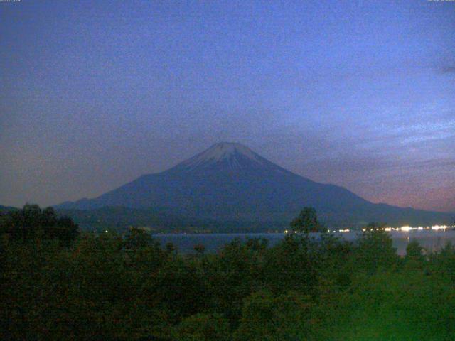 山中湖からの富士山