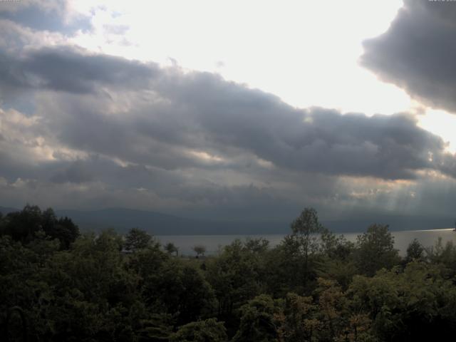 山中湖からの富士山