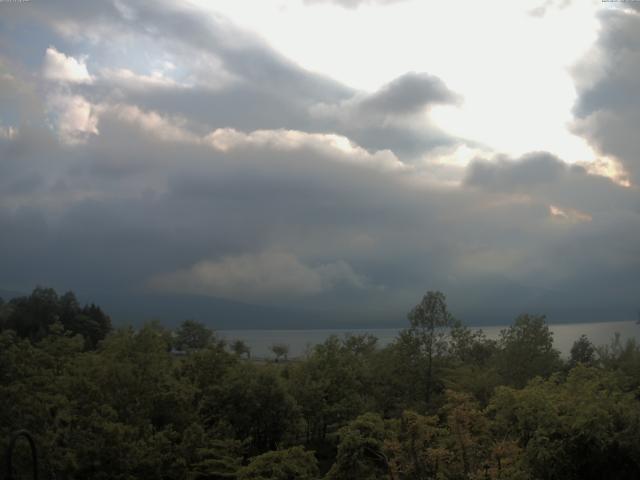 山中湖からの富士山