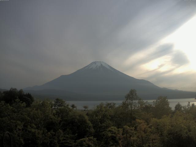 山中湖からの富士山