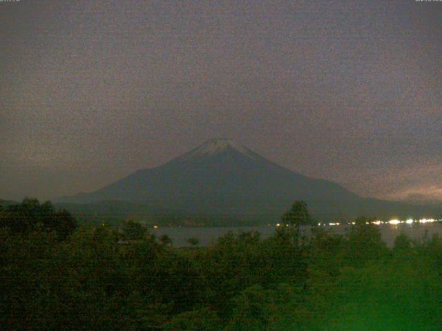 山中湖からの富士山