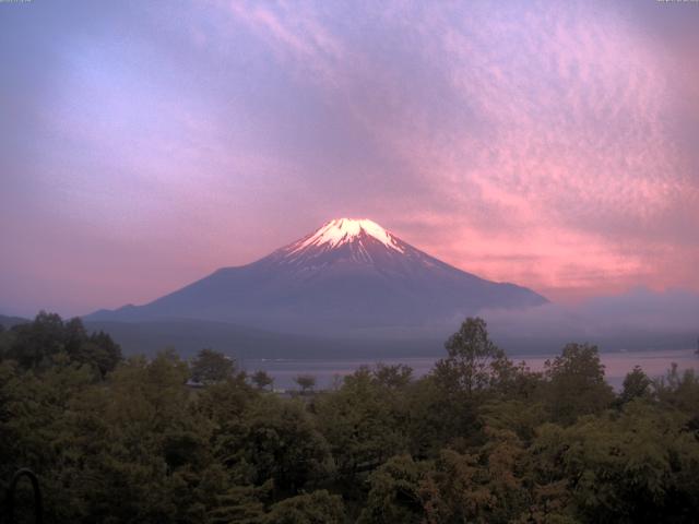 山中湖からの富士山