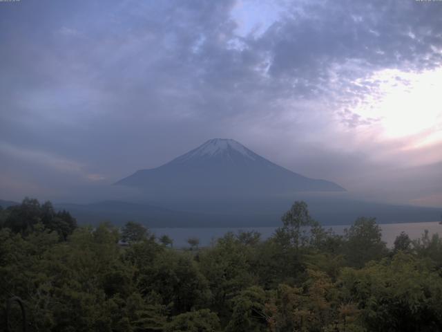 山中湖からの富士山