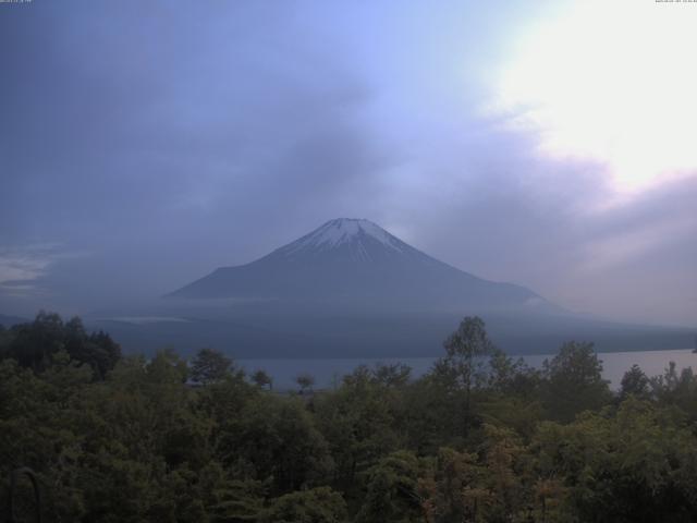 山中湖からの富士山