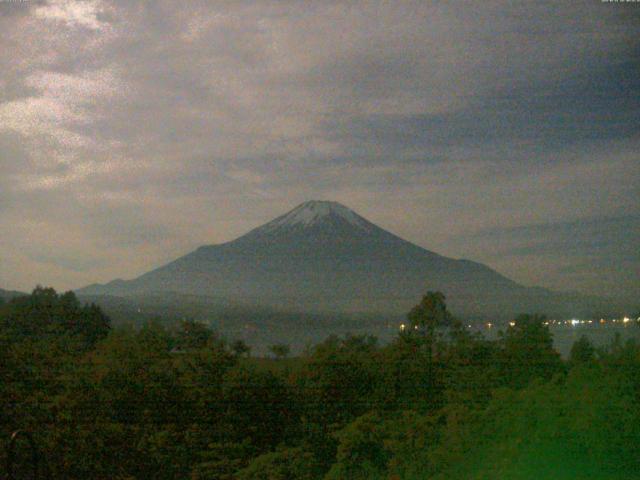 山中湖からの富士山