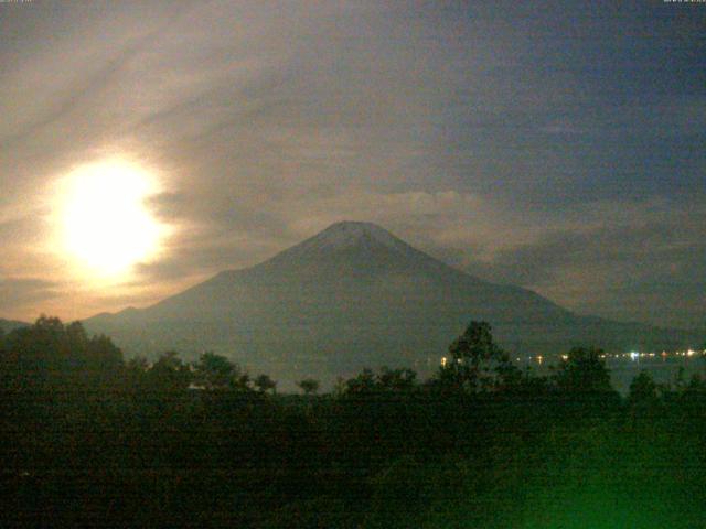 山中湖からの富士山