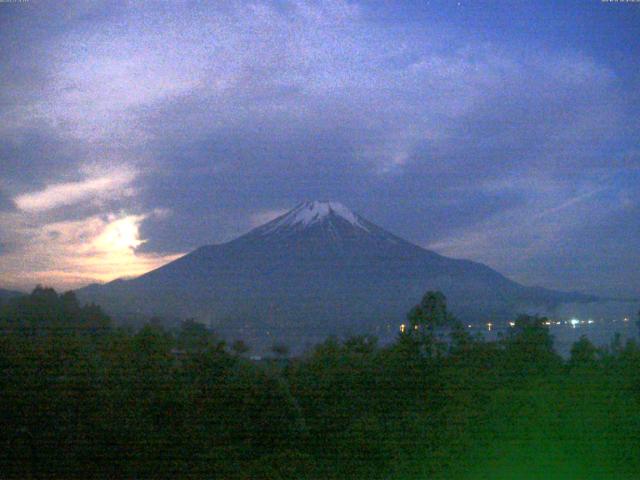 山中湖からの富士山