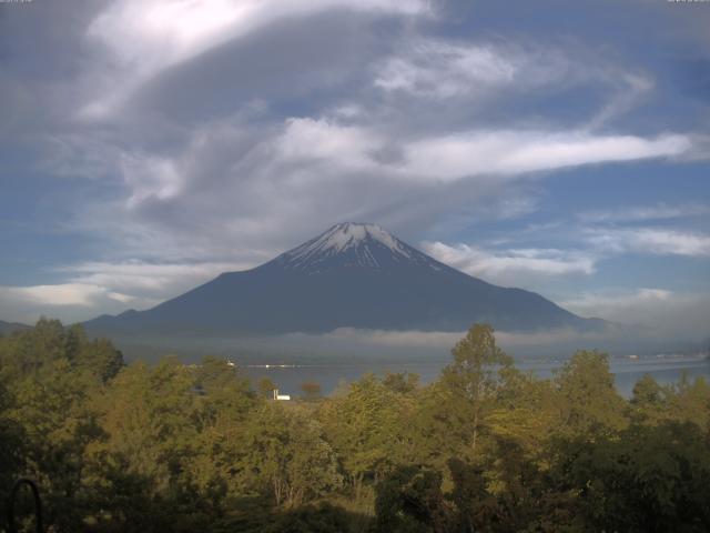 山中湖からの富士山