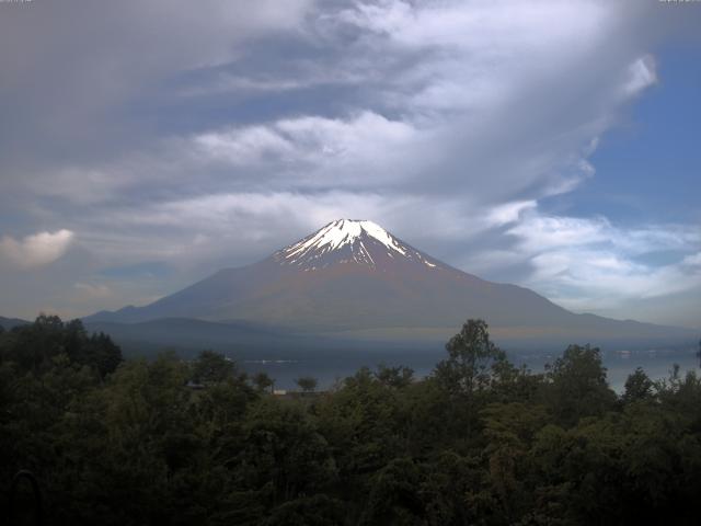 山中湖からの富士山