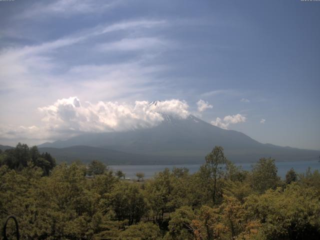 山中湖からの富士山