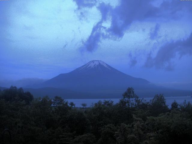 山中湖からの富士山