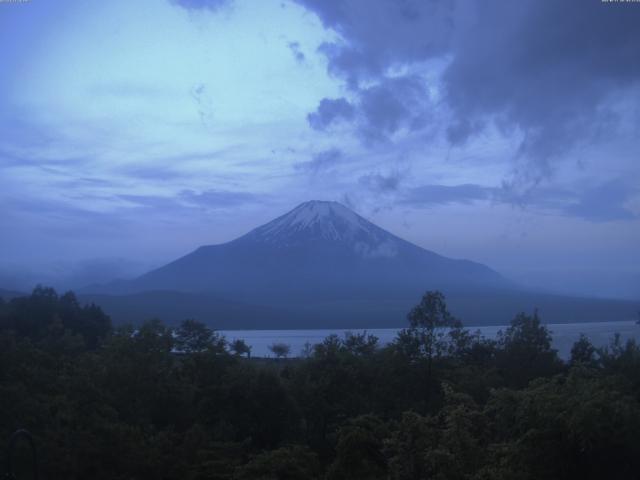 山中湖からの富士山