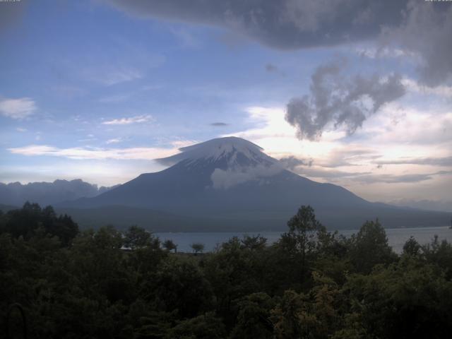 山中湖からの富士山