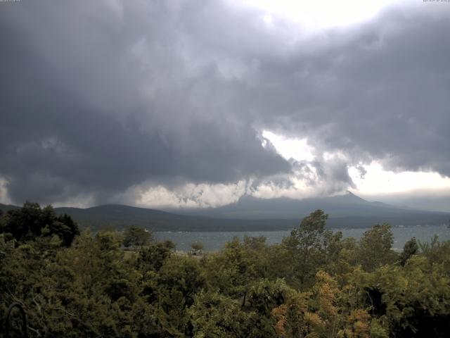 山中湖からの富士山