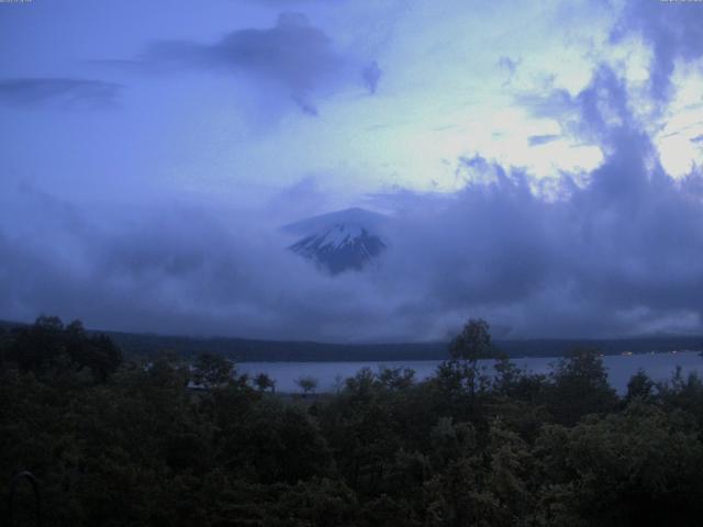 山中湖からの富士山