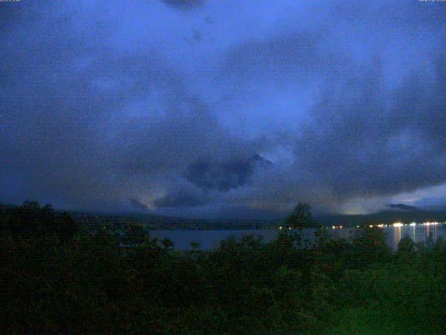 山中湖からの富士山