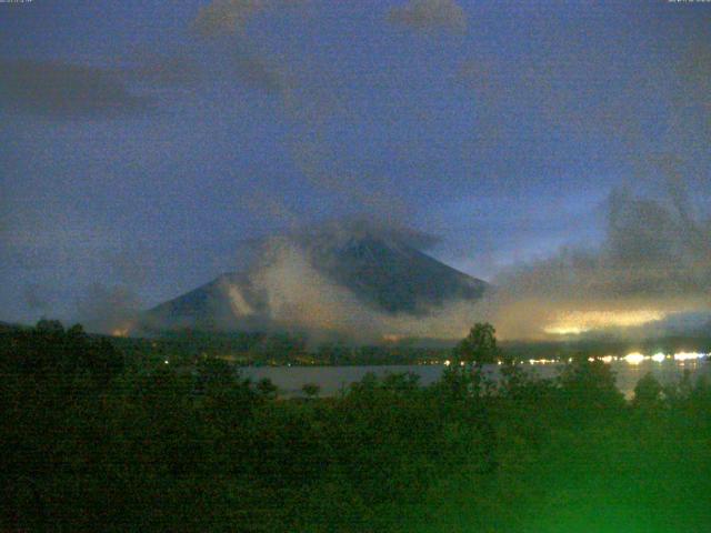 山中湖からの富士山