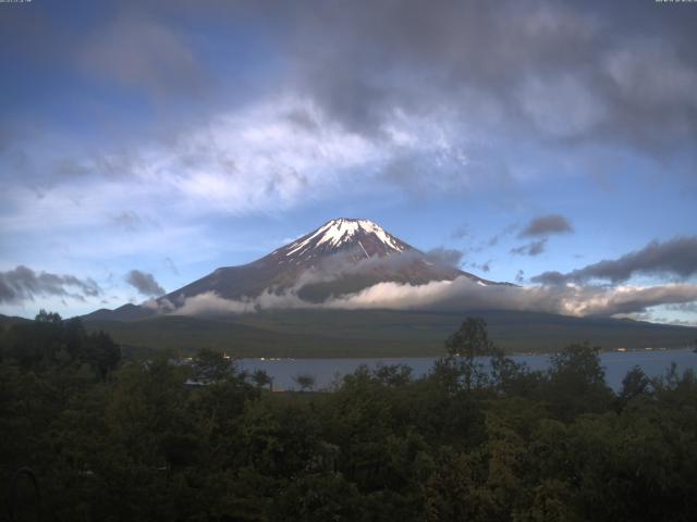 山中湖からの富士山