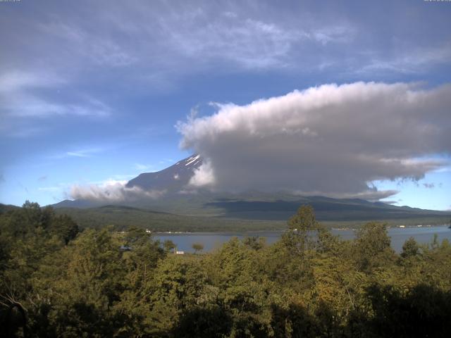 山中湖からの富士山