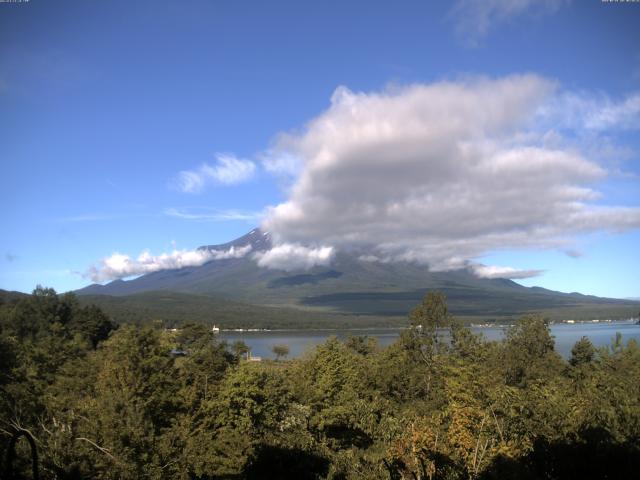 山中湖からの富士山