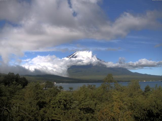 山中湖からの富士山