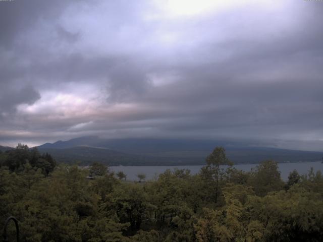 山中湖からの富士山