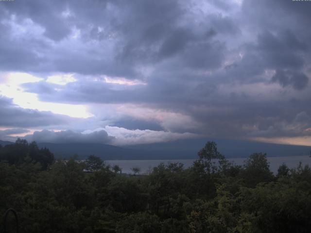 山中湖からの富士山