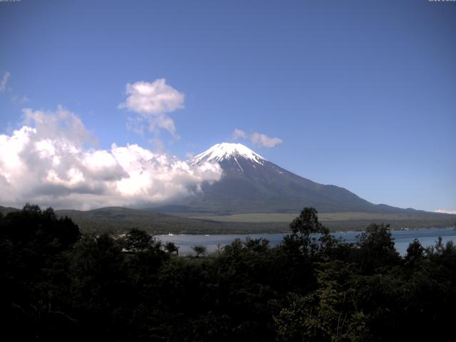 山中湖からの富士山