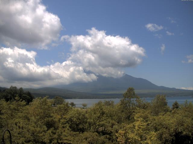 山中湖からの富士山