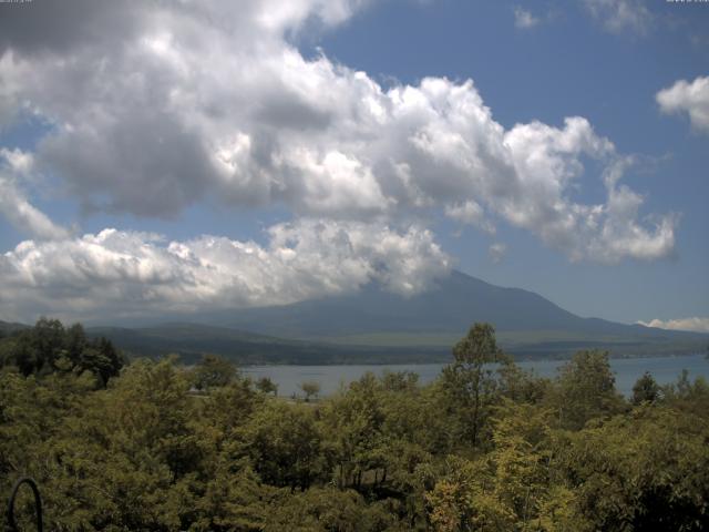 山中湖からの富士山