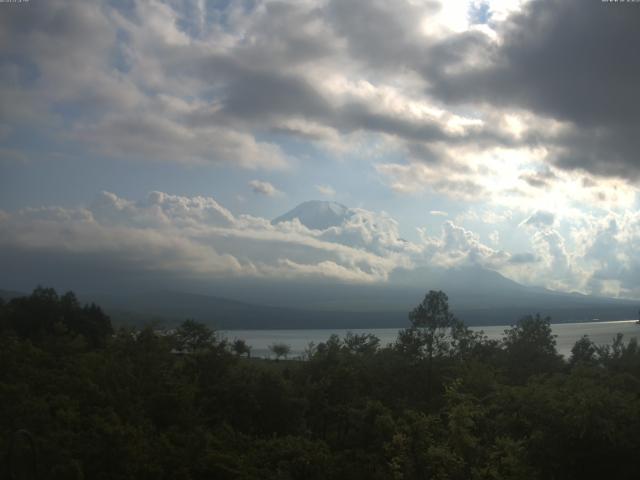 山中湖からの富士山