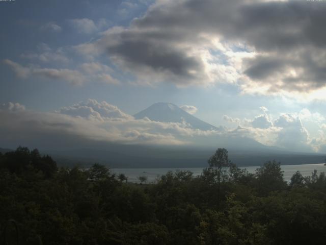 山中湖からの富士山