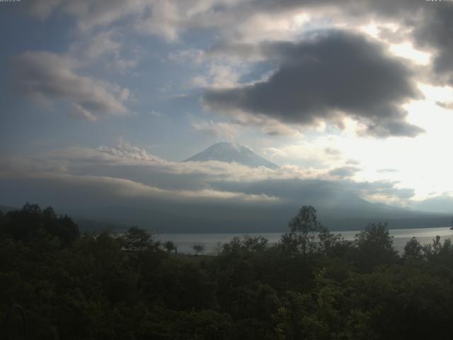 山中湖からの富士山