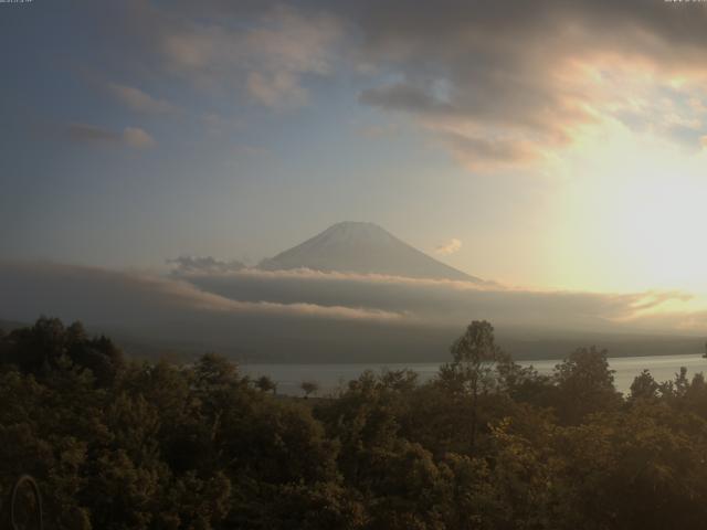 山中湖からの富士山