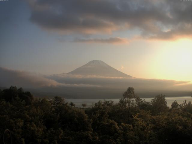 山中湖からの富士山