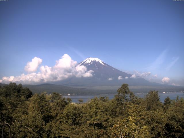 山中湖からの富士山