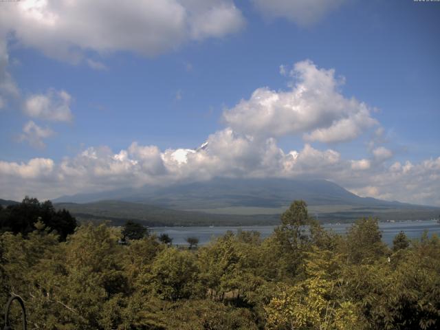 山中湖からの富士山