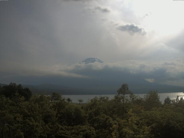 山中湖からの富士山