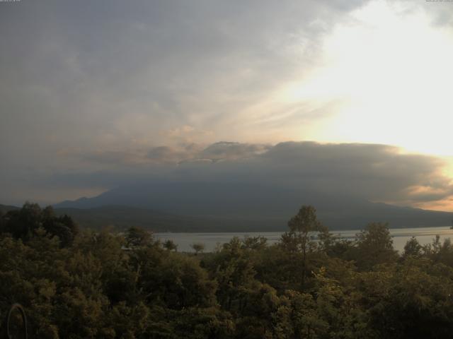 山中湖からの富士山