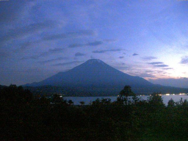 山中湖からの富士山