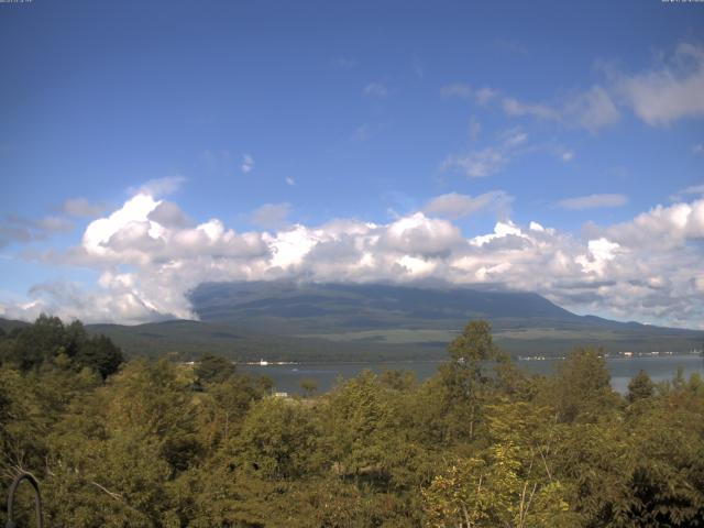 山中湖からの富士山