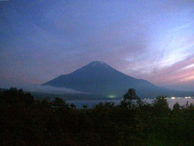 山中湖からの富士山